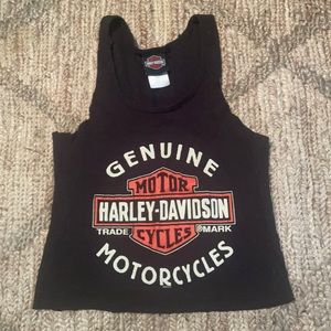 Harley Davidson Crop Top